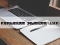 洛阳教程网站建设需要（网站建设需要什么技术）
